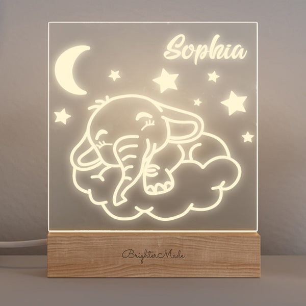 summer infant elephant night light Elephant - Personalized Night Light
