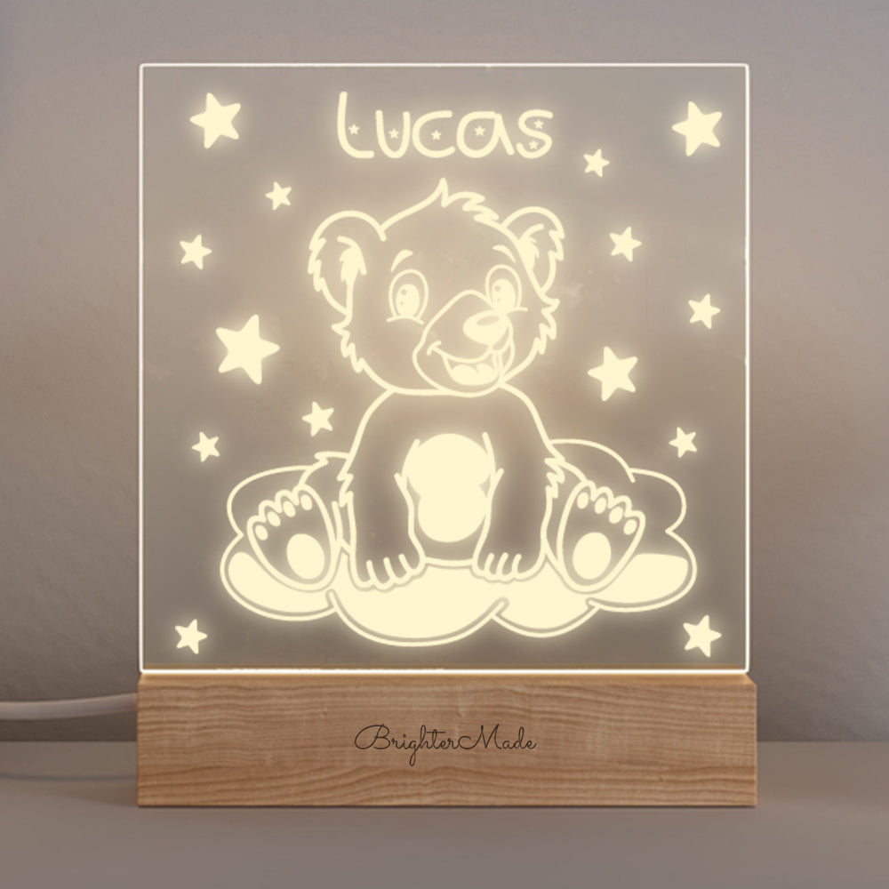 Bear - Personalized Night Light