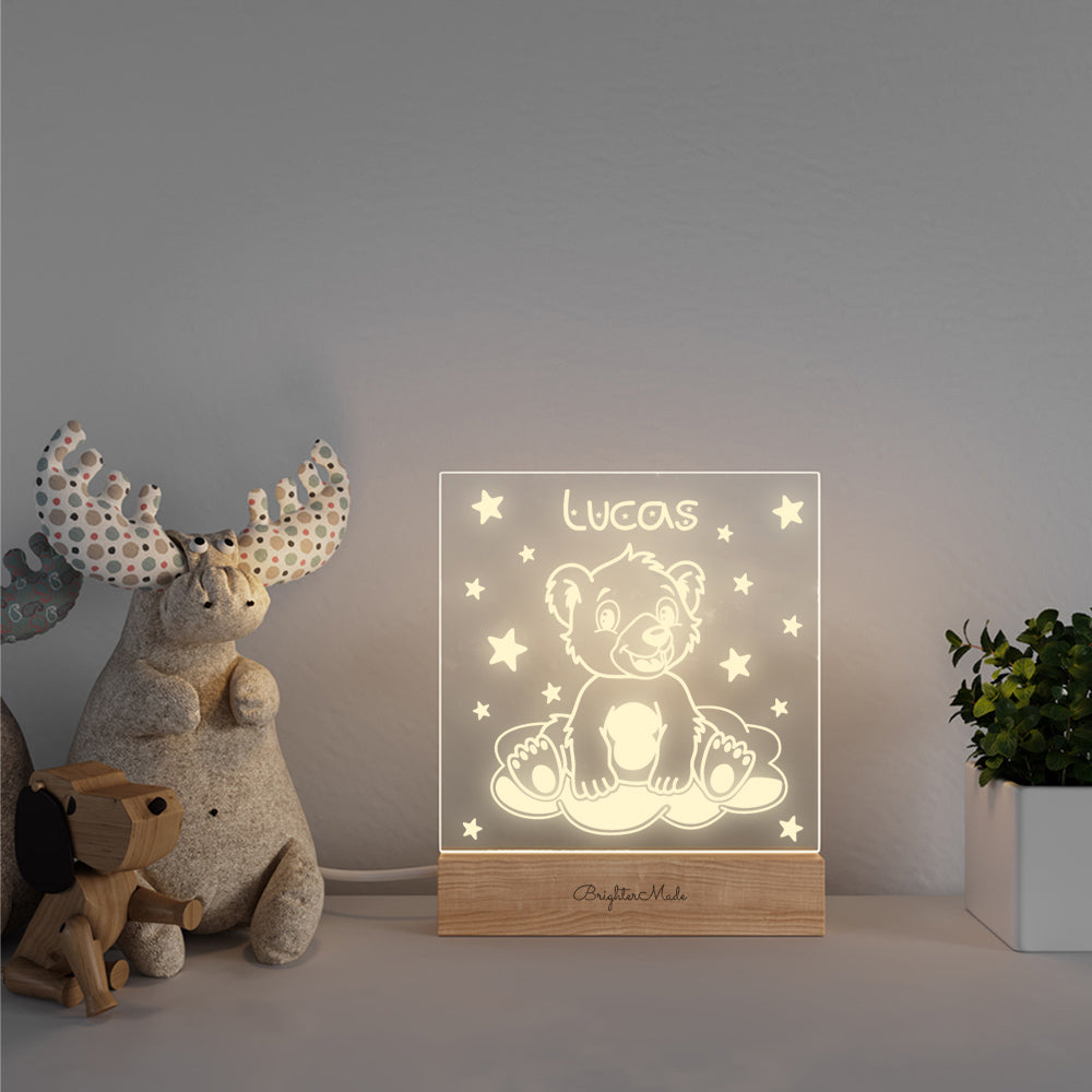 Bear - Personalized Night Light