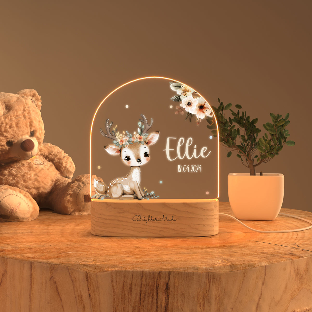 Fawn - Personalized Night Light