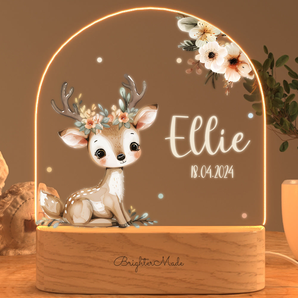 Fawn - Personalized Night Light