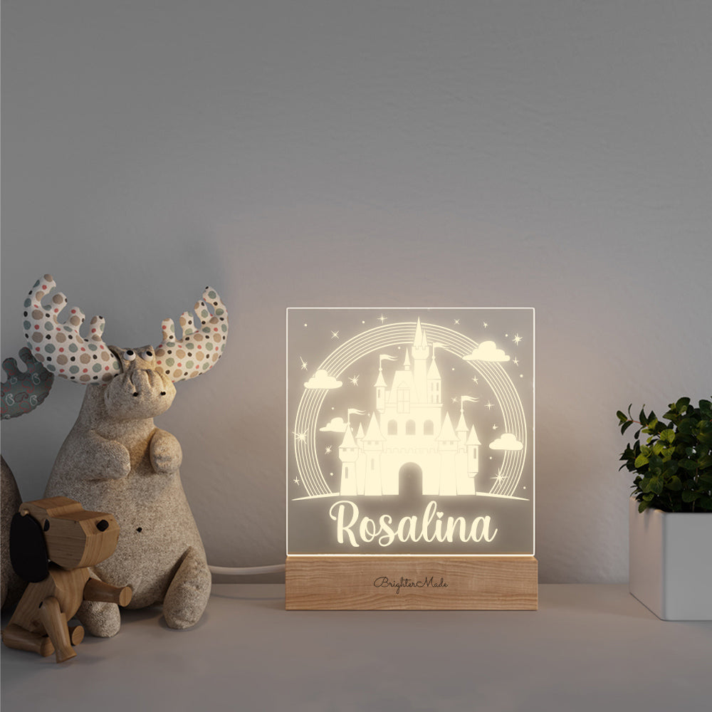 Magic Castle - Personalized Night Light