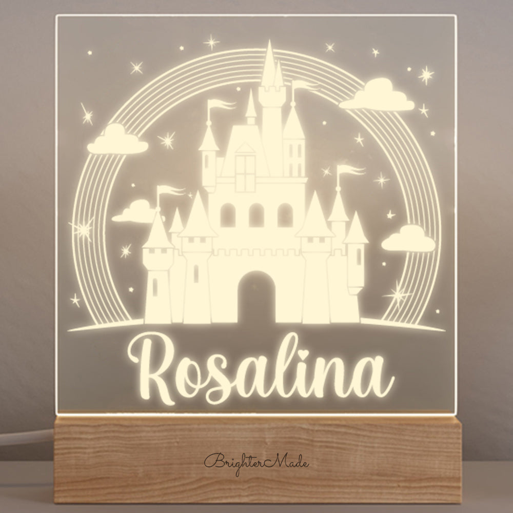 Magic Castle - Personalized Night Light