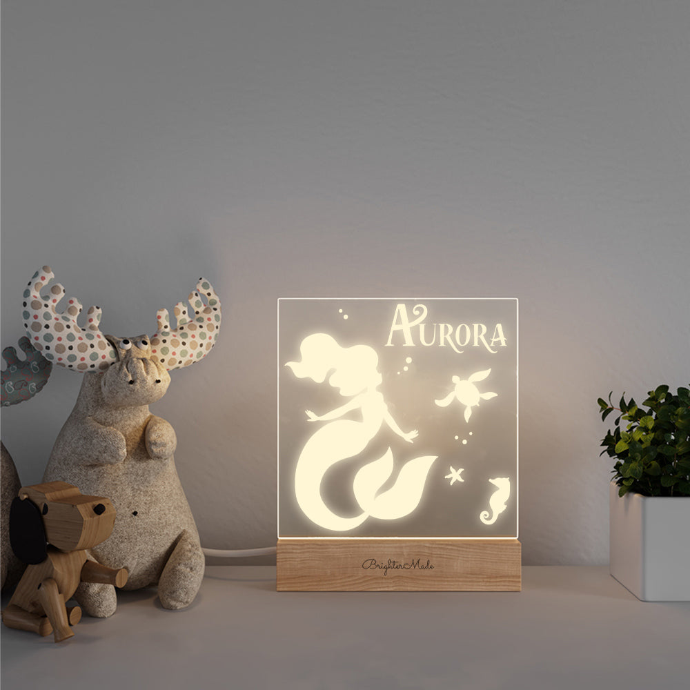 Mermaid - Personalized Night Light