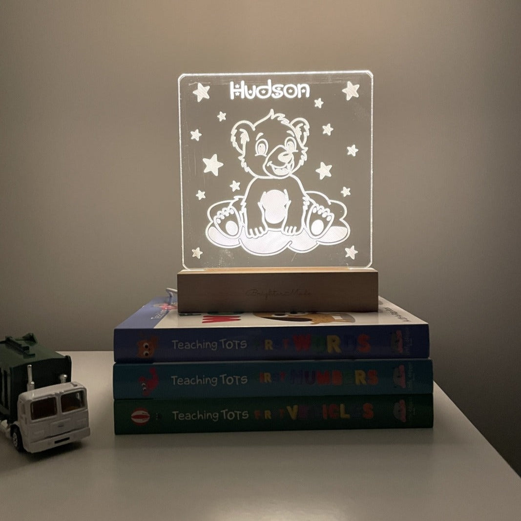 Bear - Personalized Night Light