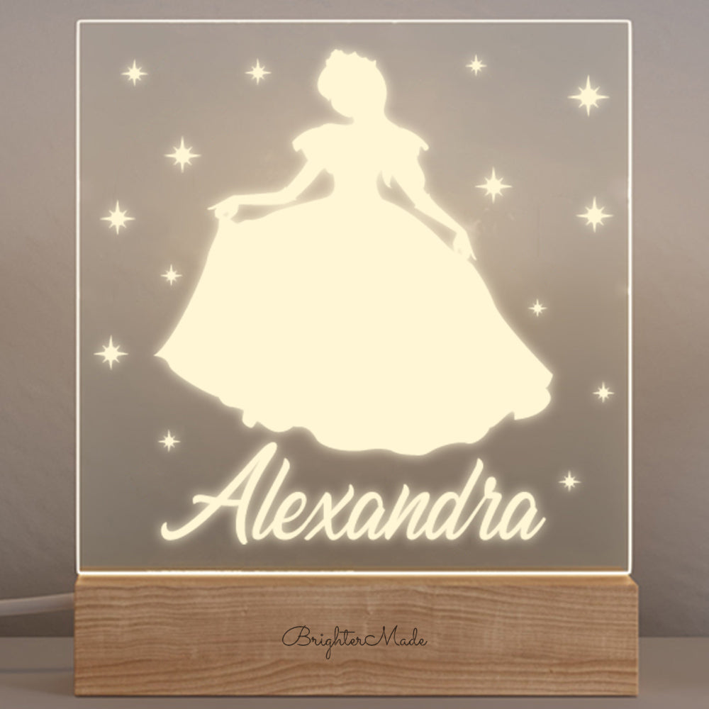 Princess - Personalized Night Light