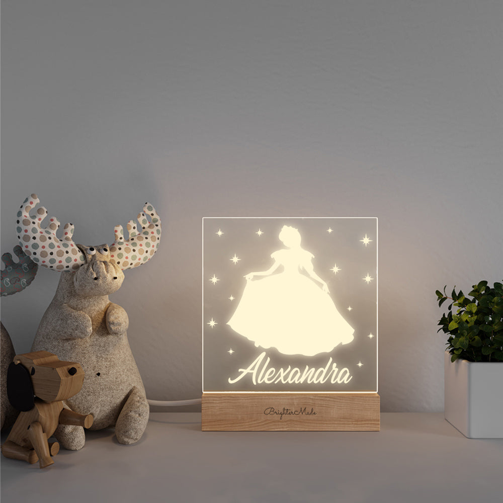 Princess - Personalized Night Light