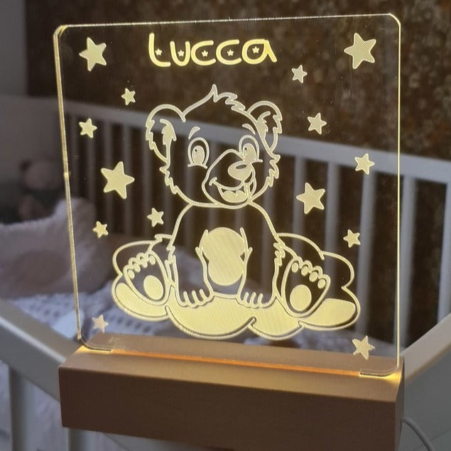 Bear - Personalized Night Light