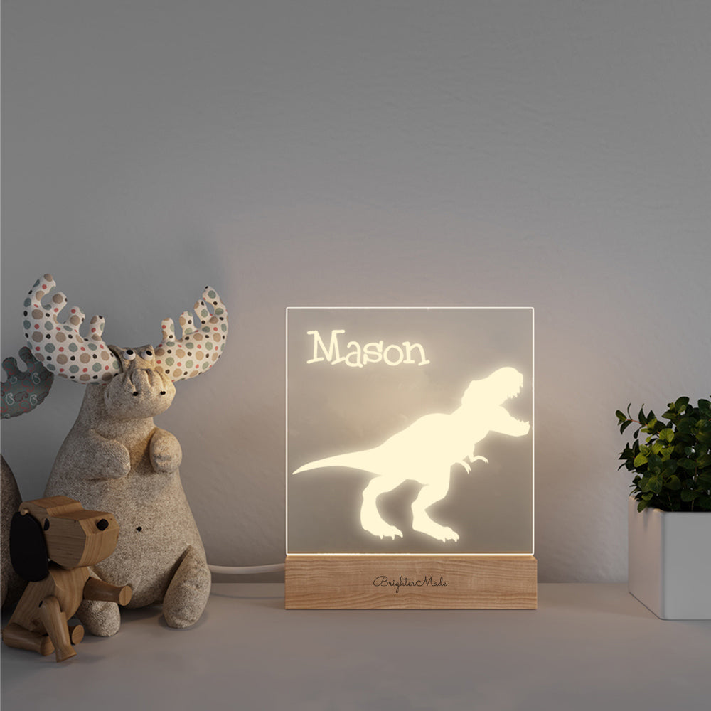 Dinosaur - Personalized Night Light