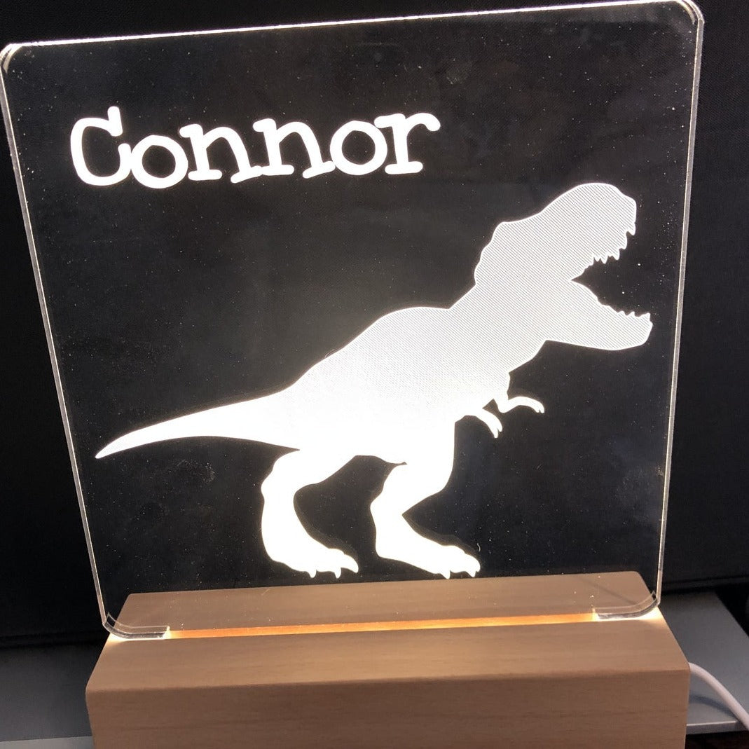 Dinosaur - Personalized Night Light