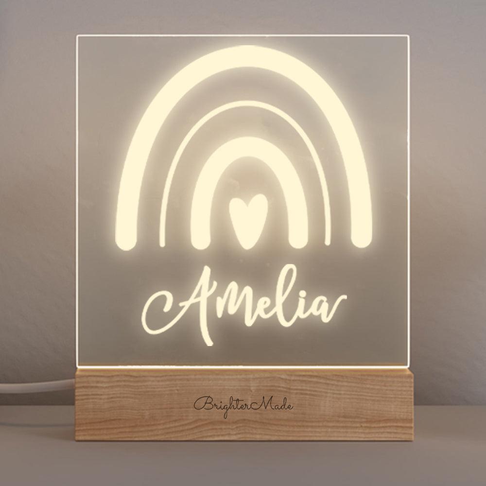 Brighter Made  Personalized Night Lights