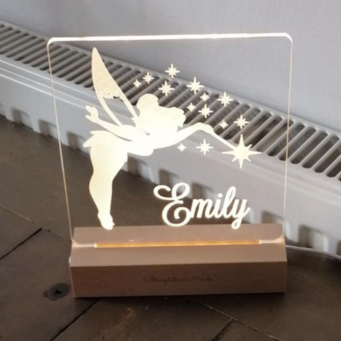 Fairy - Personalized Night Light - Brighter Made