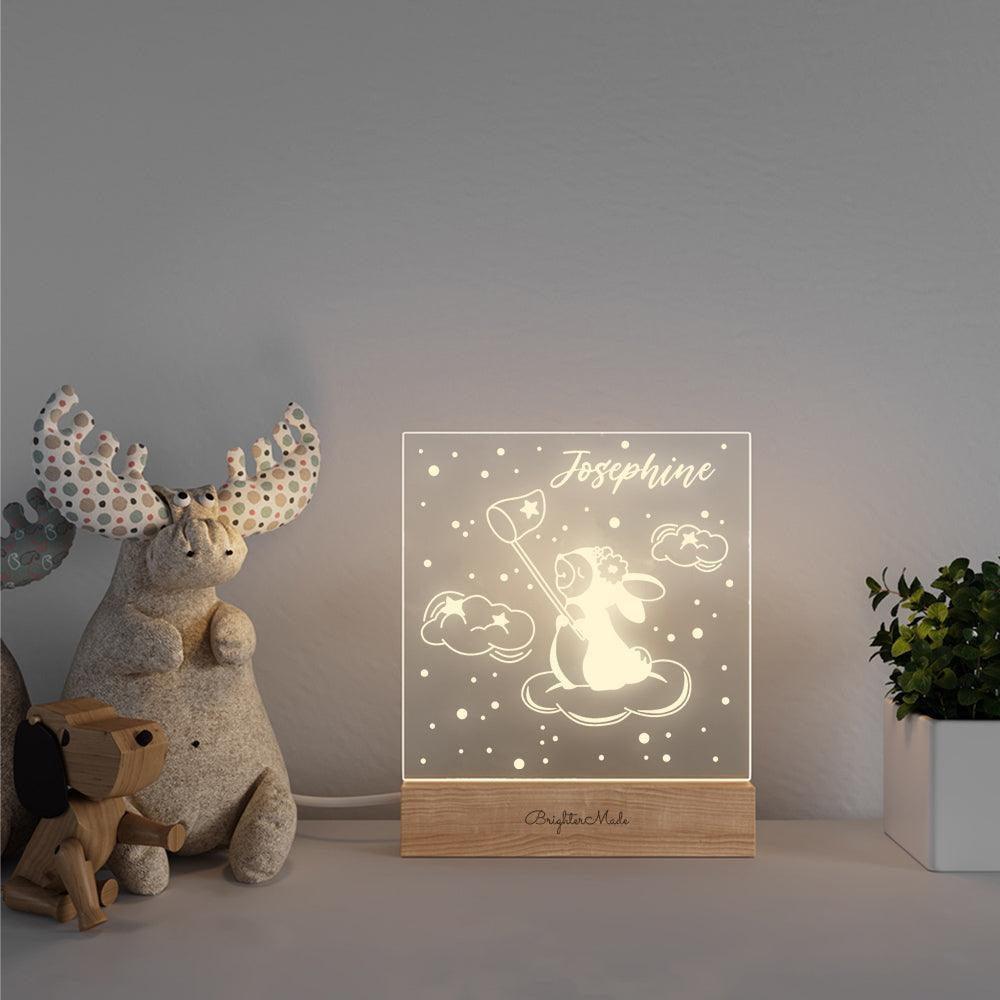 Bunny - Personalized Night Light - Brighter Made